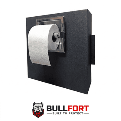 CAJA FUERTE OCULTA EN PORTA PAPEL